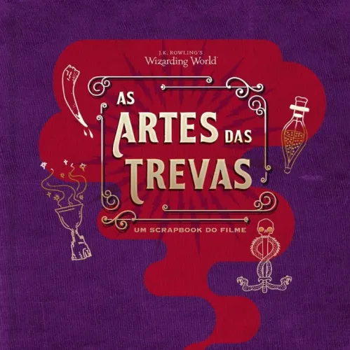 Livro As Artes das Trevas - Um Scrapbook do Filme de Harry Potter