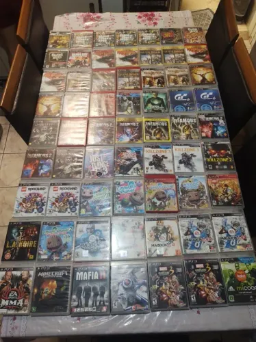 Jogos originais de ps3 passo cartão aceito trocas