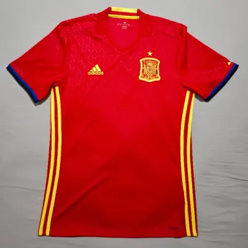Camisa Espanha - Uniforme 1 - 2016 - Tam. P