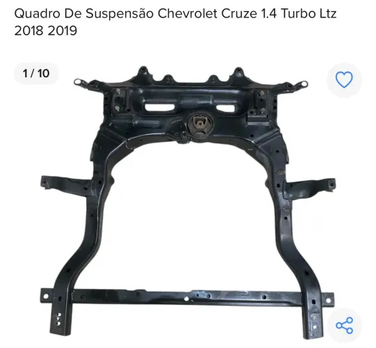 Quadro de Suspensão Chevrolet Cruze 1.4 Turbo LTZ 2018/2019