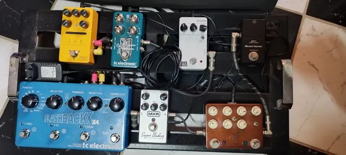 Kit pedais de efeitos