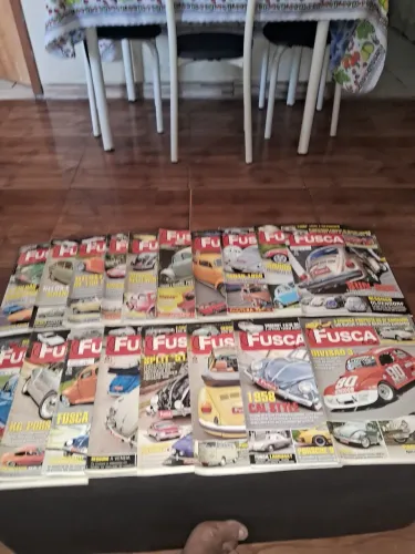18 revistas de fusca