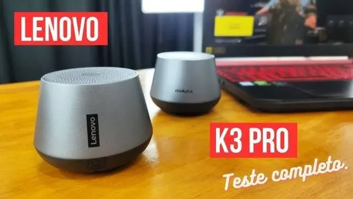 Caixa de Som Bluetooth Lenovo K3 Pro