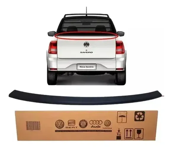 Moldura Superior Tampa Traseira Saveiro G5 G6 G7 G8 Original - 5U *B9.