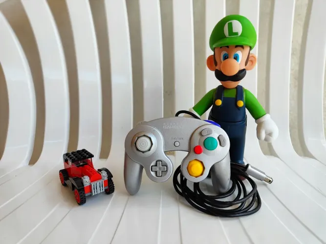 Controle Game Cube Silver Original [Nova Cidade]