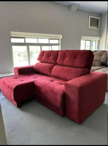 SOFA RETRATIL RECLINÁVEL NOVO DE FABRICA FRETE GRÁTIS