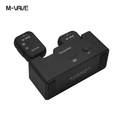 M-VAVE WP12 (SWS12) - Monitor de Palco Sem Fio (Transmissor + 2 Receptores)