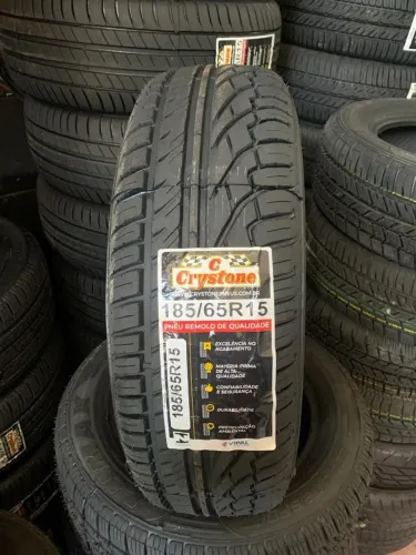 Pneu Remold Crystone 185/65R15 - Qualidade e Segurança
