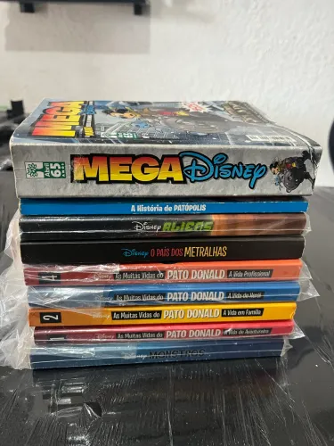 Lote 9 encadernados abril Disney