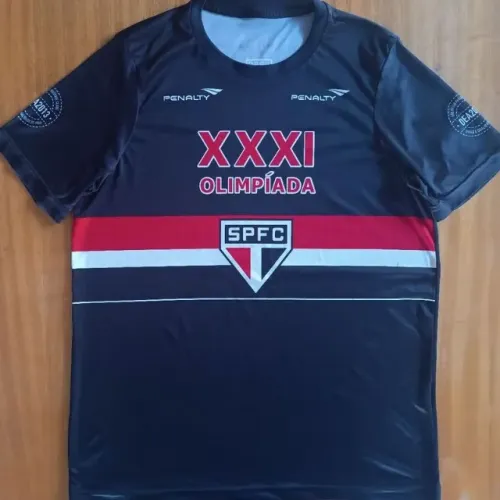 Camisa Original Penalty Olimpíadas São Paulo FC SPFC Preta M
