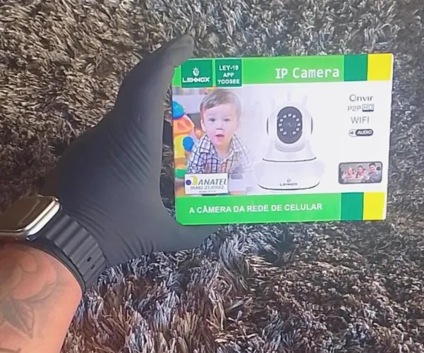 Câmera IP Wifi Lehmox - Segurança para sua casa!