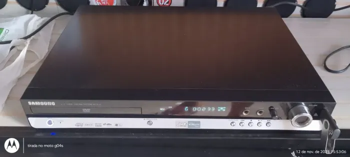 Home theater Samsung sem as caixas lê o defeito