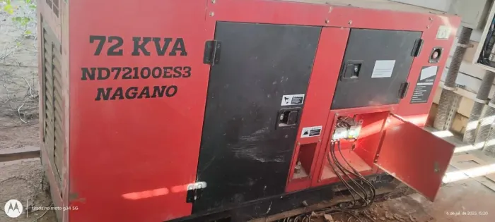 Gerador Nagano 72 KVA ND72100ES3