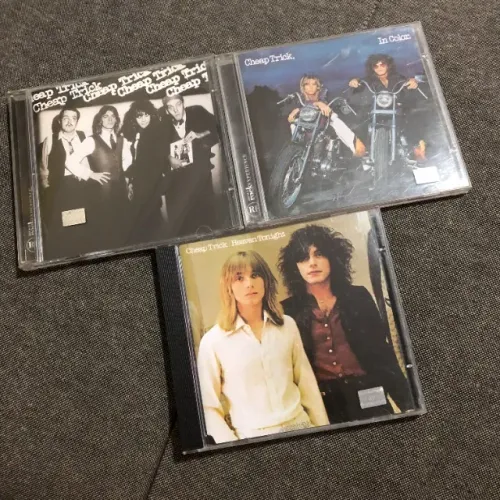 Lote Coleção 3 CDs Cheap Trick / Faixas Bônus / Rock Power Pop