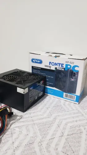 Fonte de PC Knup 500W KP-522