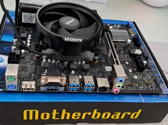 (Novo) Placa mae B550M + Ryzen 5 3500X Leiam o anuncio!