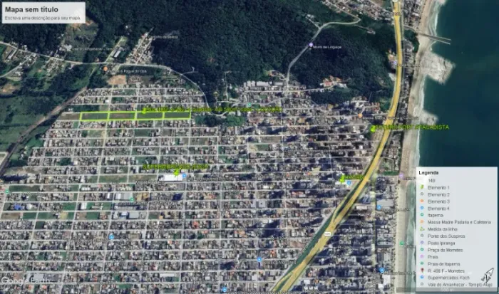 ITAPEMA-bairro Morretes-LOCAÇÃO- Terreno limpo- Pronto- 1/2 quadra - 3.650m²- 