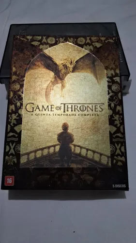 DVD 5 temporada completa Game of Thrones
