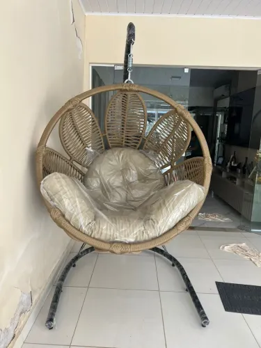 Balanço (Ninho) em corda náutica, disponível em cores