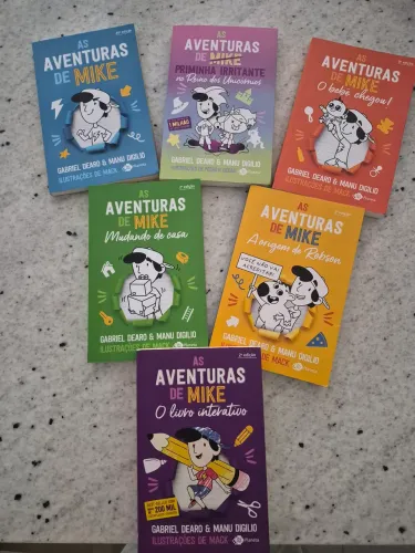 Kit livros as Aventuras de Mike