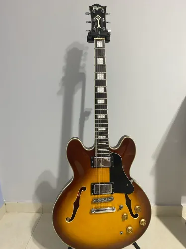 Guitarra semi acústica tagima blues