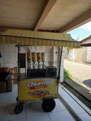 Carrinho de churros completo