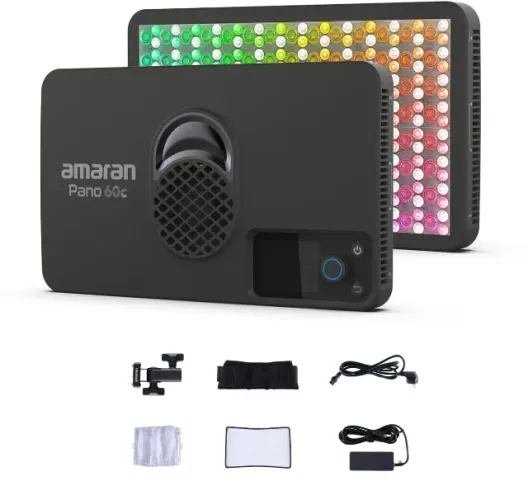 Painel de LED Aputure Amaran Pano 60c RGB COB OEM de pronta entrega em Itaúna MG
