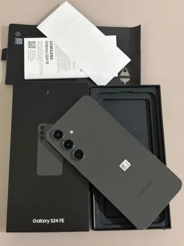 Samsung S24fe - Todo original - Avalio trocas e aceito cartão