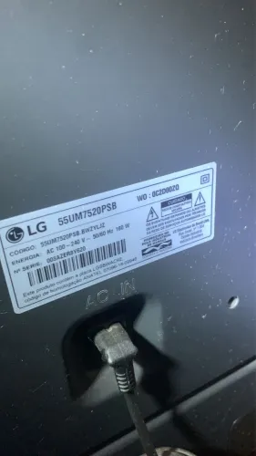 Vendo TV LG 55 polegadas pra aproveitar peças