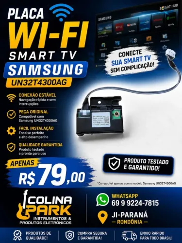 Placa Wi-Fi Smart Samsung UN32T4300AG