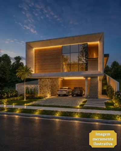 CASA EM CONSTRUÇÃO NO YBY NATUREZA LOTE C87: SOFISTICAÇÃO E CONFORTO EM CADA DETALHE