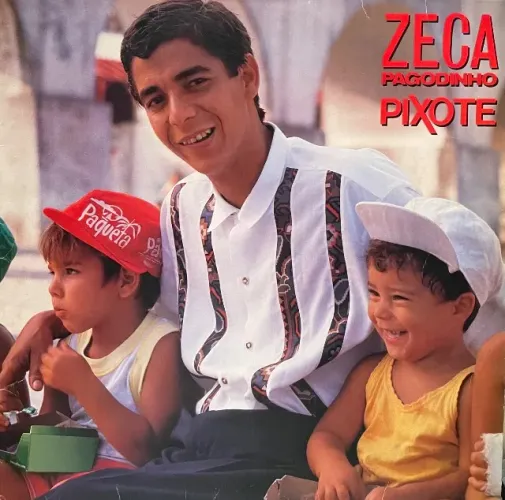LP Zeca Pagodinho - Pixote (1991) - Vinil com encarte/letras