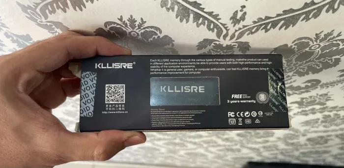 Memória KLLISRE DDR4 8GB 2400MHz