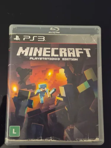 Jogo Minecraft PS3 Mídia Física Original Usado