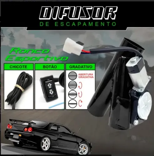 Ronco aberto ou fechado - Difusor Escape Eletrônico Universal Ronco Esportivo Botão