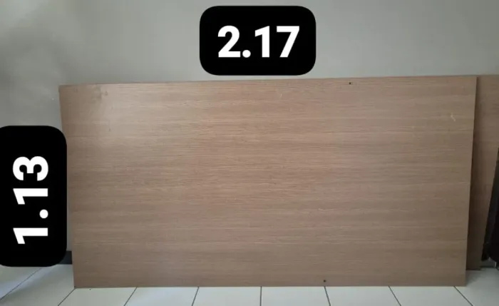 PLACA MDF COR.: CARVALHO 