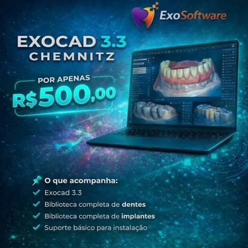 Exocad 3.3 CHEMNITZ + Partial CAD