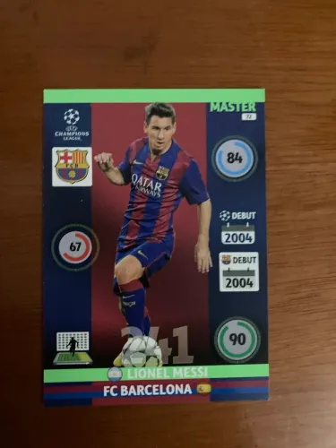Card Messi- champions league 2014/2015
