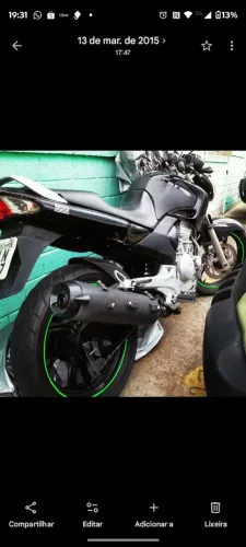 Alça esportiva para Fazer 250