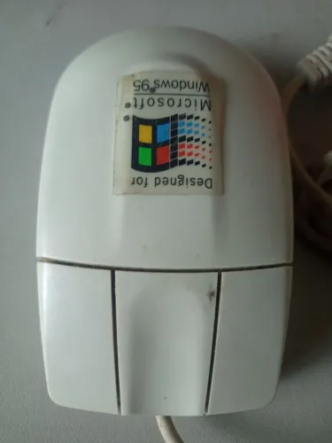 Mouse antigo de bolinha para pc486