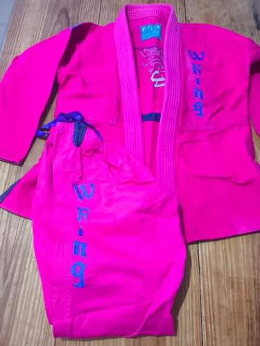 Kimono Wring feminino rosa A1