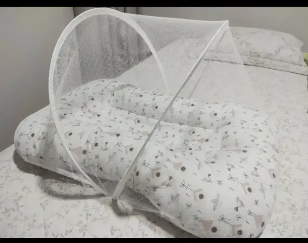 Ninho redutor com tela mosqueteira - menina