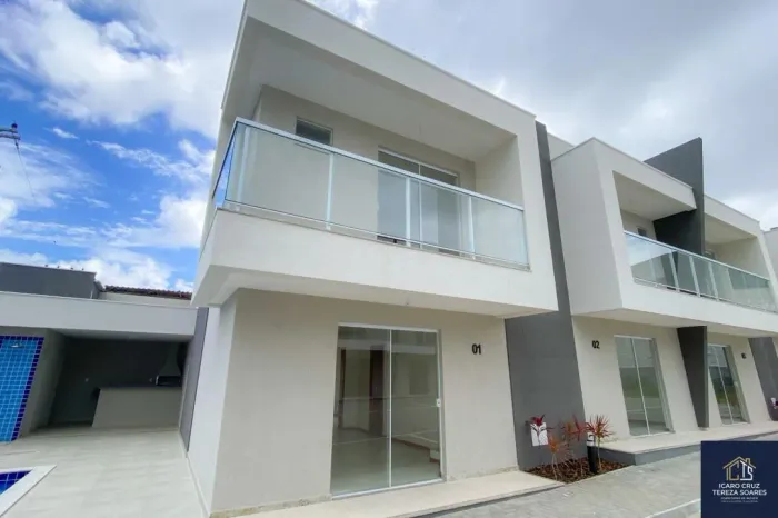 Ilha de Malta residence - Casas em Ipitanga - 3 quartos sendo 2 suítes - Lauro de Freitas/