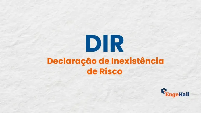 Declaração de Inexistência de Risco 