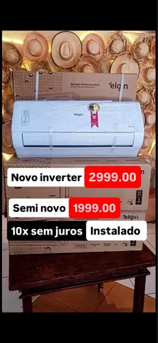 Ar condicionado instalado