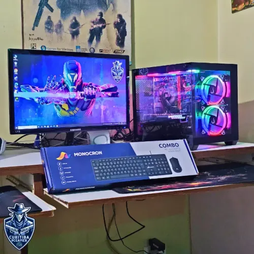 PC Gamer Completo Intel i7-7700 16GB SSD GTX1050 Ti (PC29)