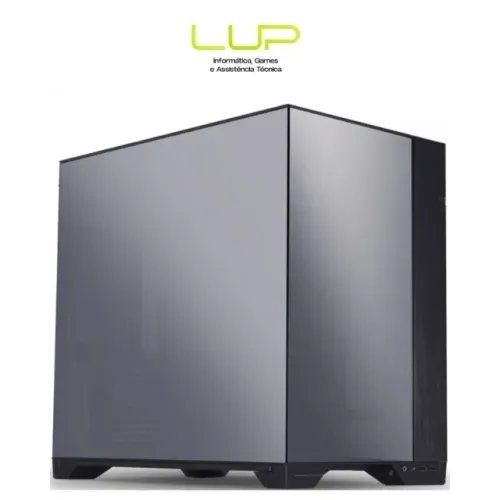 (LOJA FÍSICA) Gabinete Gamer Lian Li O11 Vision Chrome, Mid Tower