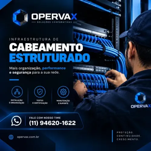 INFRAESTRUTURA DE REDES E TI | OPERVAX