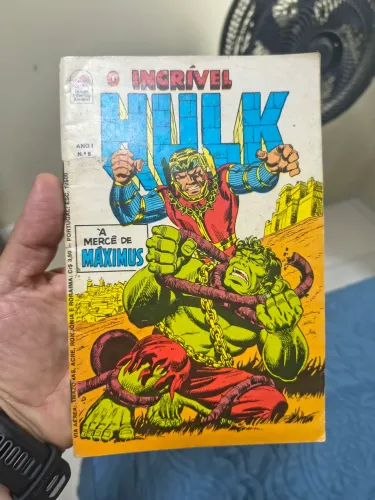 O incrível Hulk Bloch 09 , raridade