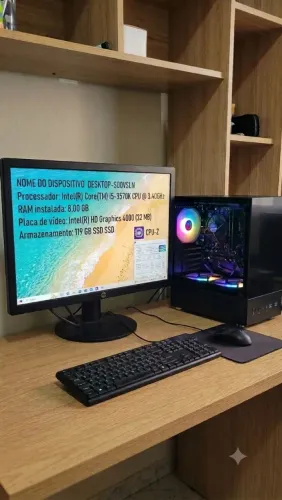 PC Rápido Intel Core i5 + SSD Novinho (Estudos, Trabalho e Roblox)
